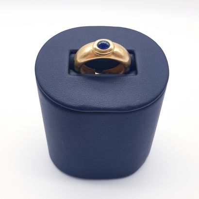 POIRAY

BAGUE en or jaune 750° ornée d'une...