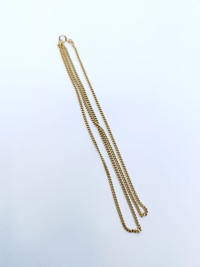 CHAINE en or jaune 750° 

Poids : 12 g
