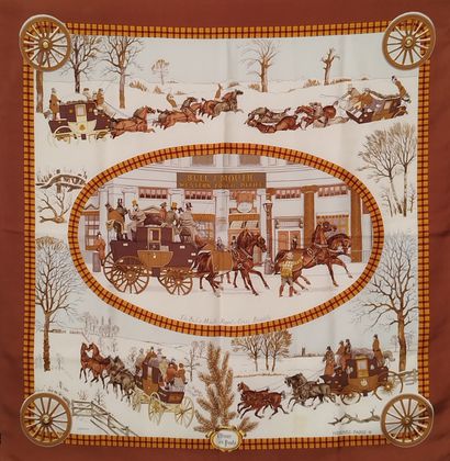 HERMES Paris 

Foulard en soie

