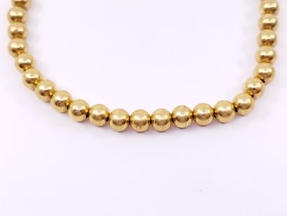 COLLIER marseillais en or jaune 750° 

On...
