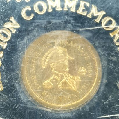 
MEDAILLE commémorative Napoléon en or 999°




Frappe...