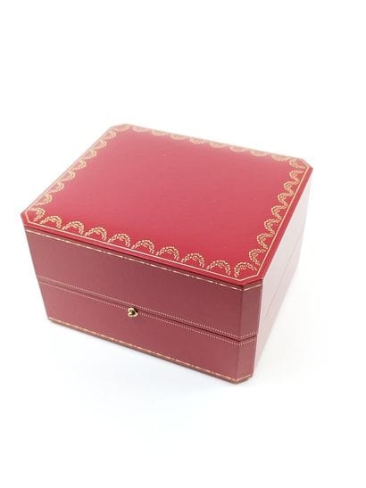 CARTIER 

Boîte et surboite de montre