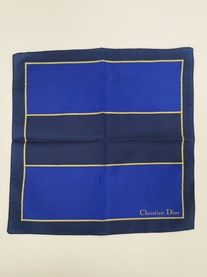 
CHRISTIAN DIOR




Mouchoir de couleur bleue...