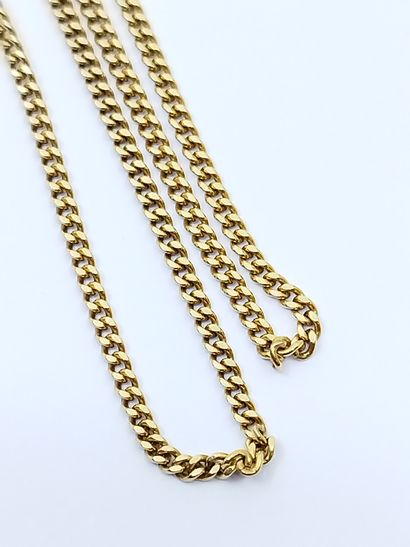 CHAINE en or jaune 750° 

Poids : 12 g