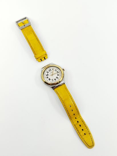 SWATCH

MONTRE bracelet, boîtier rond en...