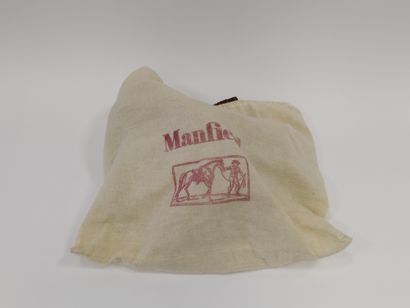 MANFIELD

Sac à dos en cuir marron, surpiqûre...