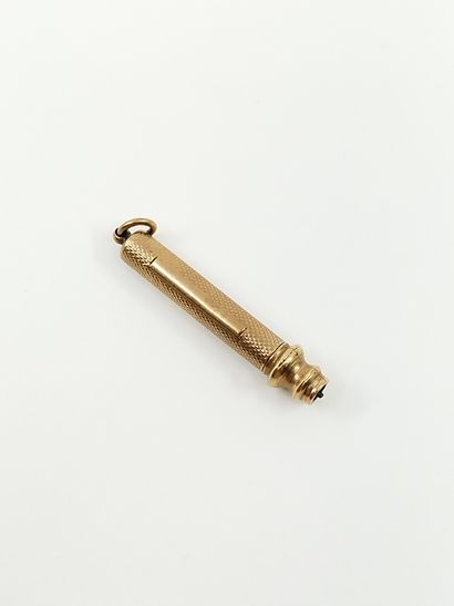 PORTE MINE en or 14 kt 

Poids brut : 7,06...