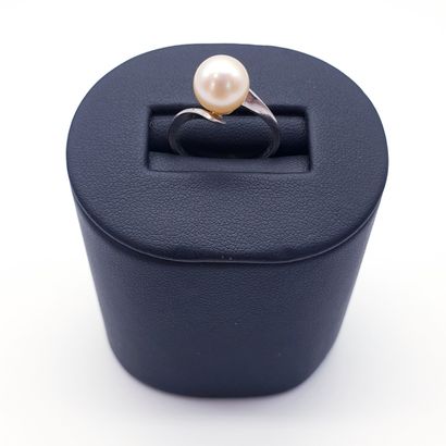
Travail Français



BAGUE en or gris 750°,...
