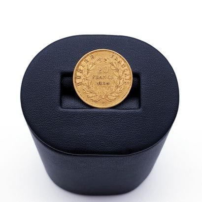 PIECE de 20 FRANCS or NAPOLEON III 1859 frappe...