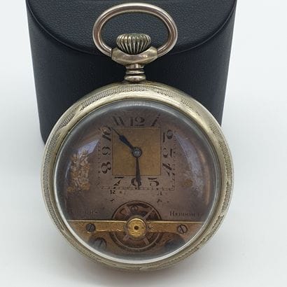 
HEBDOMAS




Montre de gousset en argent





Cadran...