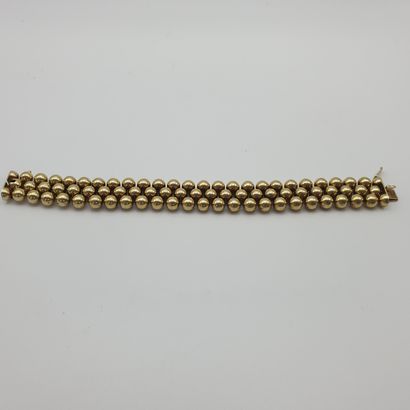 BRACELET boule en or jaune 14 carat (585°/000)

Poids...