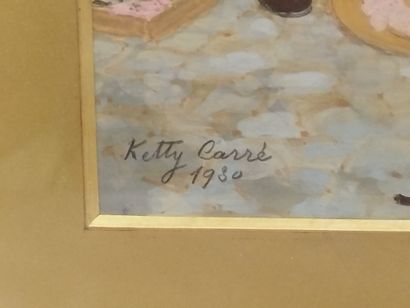 Ketty Carré (1882-1964)

Rue de la Casbah

Gouache...