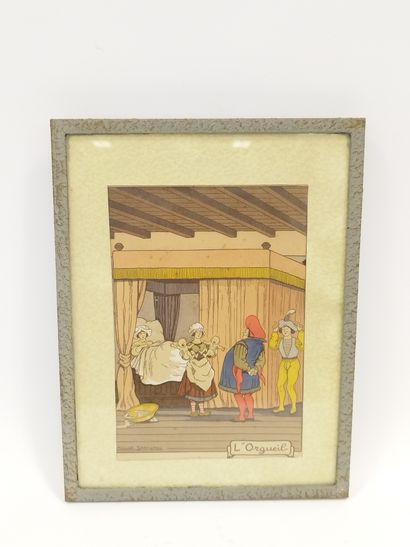 
Marcel JEANJEAN (1893-1973)

Les sept pechés...