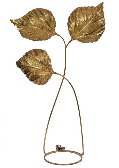 TOMMASO BARBI

Lampe en laiton à trois feuilles...