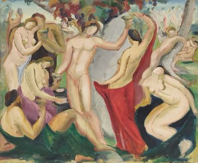 
PAIRE DE GOUACHES encadrées et vitrées

