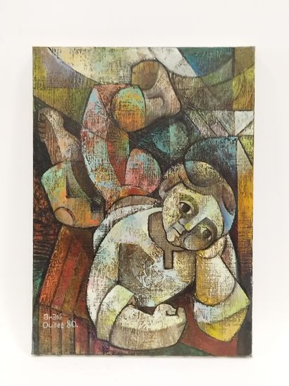 André Oudet (1942 - 1999)

Femme pensive

Huile...