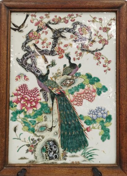 CHINA - About 1900

Rectangular porcelain...