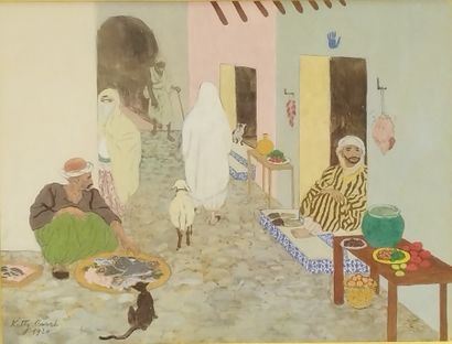 Ketty Carré (1882-1964)

Rue de la Casbah

Gouache...