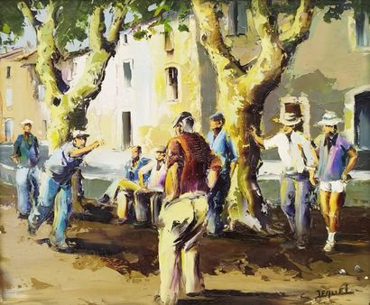 Jequel Christian (1935- )

Jeu provençal

Huile...