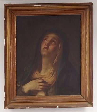 FRANCE around 1700

Virgin in ecstasy

Oil...