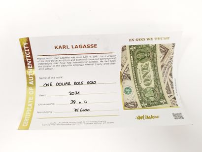 KARL LAGASSE (1981)

One dollar Rols Gold...