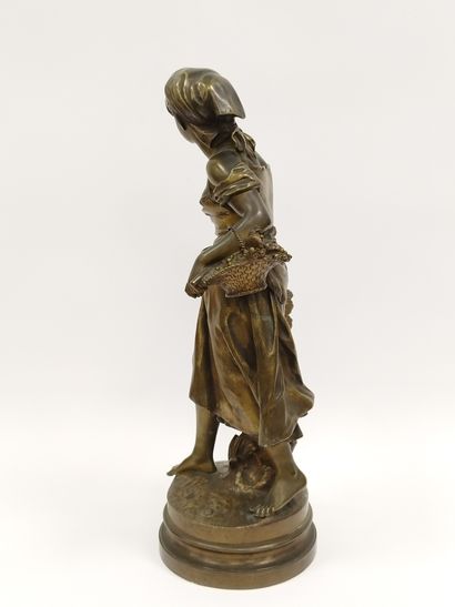 MATHURIN MOREAU (1822-1912)

Young peasant...