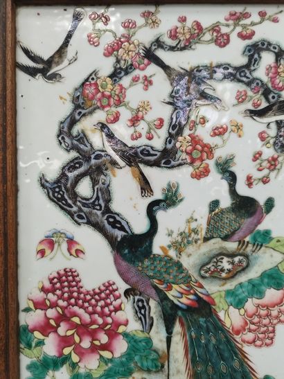 CHINA - About 1900

Rectangular porcelain...
