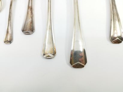 CHRISTOFLE 

Ménagère en métal argenté de...