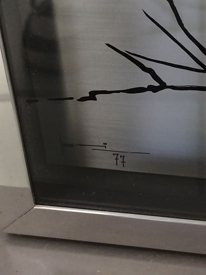 
M de LETTIS - XXème

TABLEAU en aluminium...