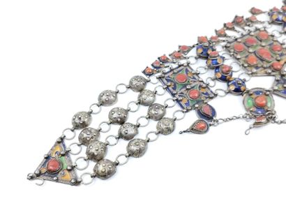 ALGERIA, KABYLIE

Silver belt decorated with...
