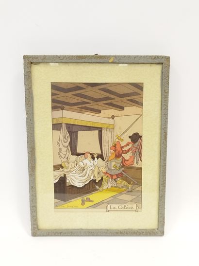
Marcel JEANJEAN (1893-1973)

Les sept pechés...