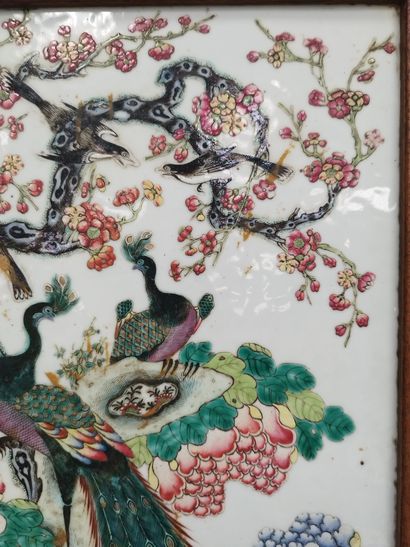CHINA - About 1900

Rectangular porcelain...