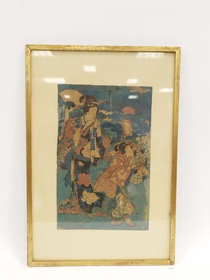 TOYOKUNI (1786-1864) ou Utagawa KUNISADA

Noble...