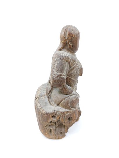 
CHINE - Dynastie MING (1368 - 1644)

Statuette...