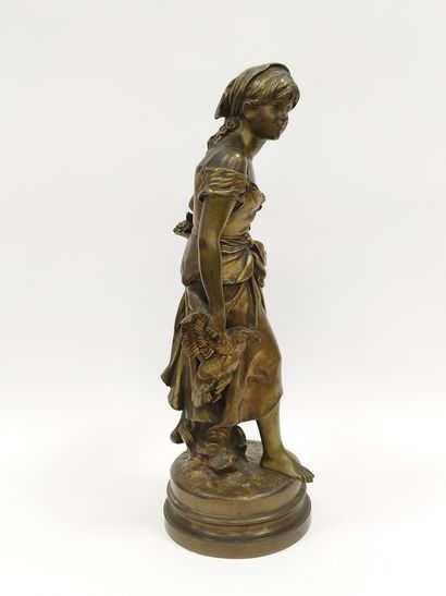 MATHURIN MOREAU (1822-1912)

Young peasant...
