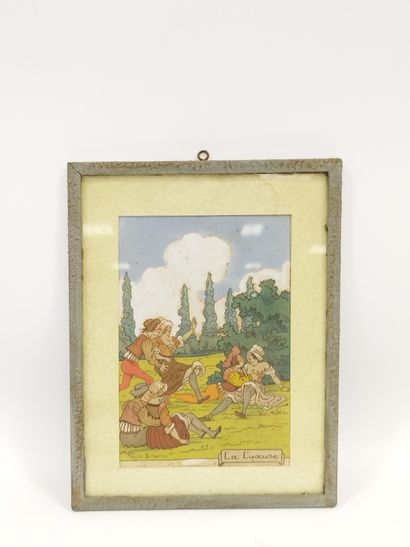 
Marcel JEANJEAN (1893-1973)

Les sept pechés...