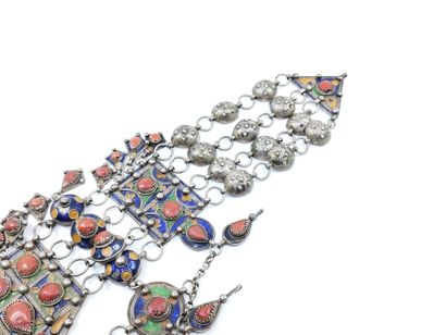ALGERIA, KABYLIE

Silver belt decorated with...