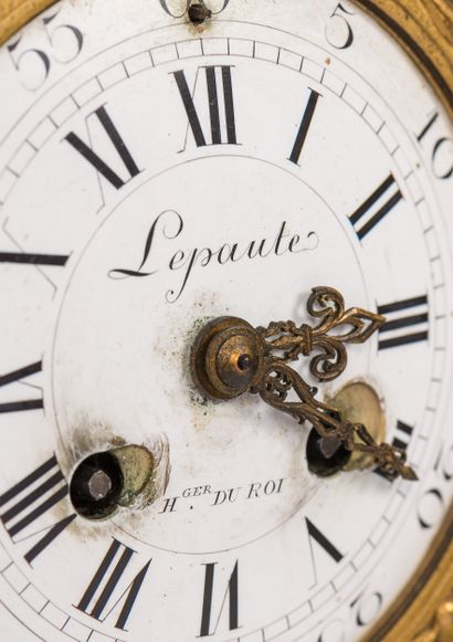 LEPAUTE clockmaker of the king (1720-1789)

Gilt...