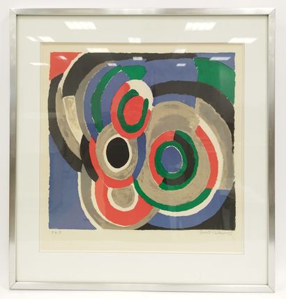SONIA DELAUNAY (1885- 1979)

Hommage à Stravinsky

Epreuve...