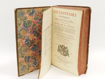 UNIVERSAL DICTIONARY French and Latin containing...