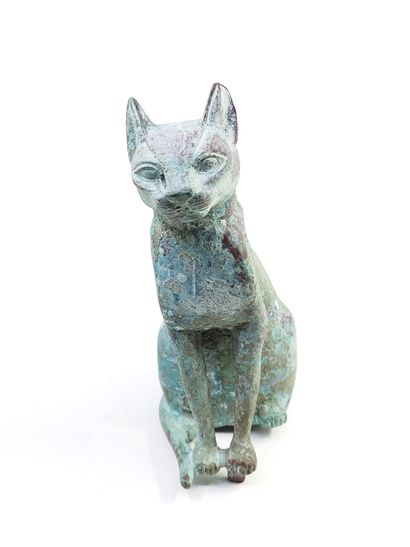 Bronze statue

Representing Bastet

Egyptian...