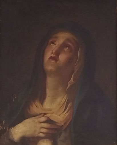 FRANCE around 1700

Virgin in ecstasy

Oil...