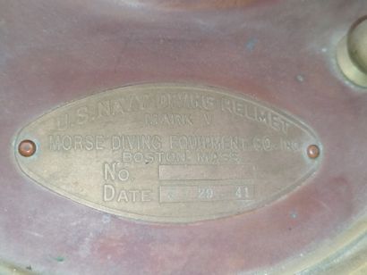 CASQUE DE SCAPHANDRE AMERICAIN MARK V

Date...