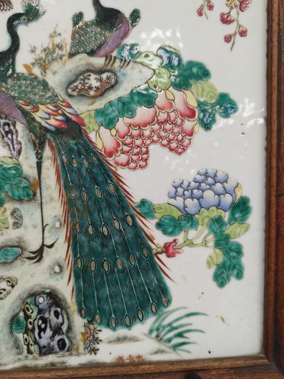 CHINA - About 1900

Rectangular porcelain...