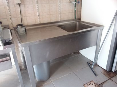 plonge un bac en inox