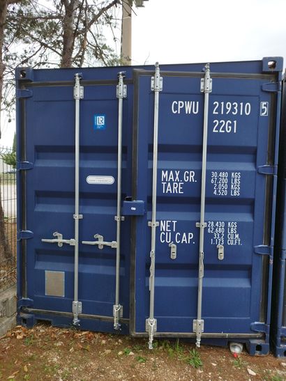 Container 

Type SPXDST20D

Année 2019