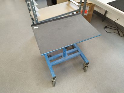 Trois bureaux en compressé

Etabli métallique

Petite...