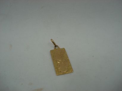 1 Pendentif Or 18kt 2,21 g 