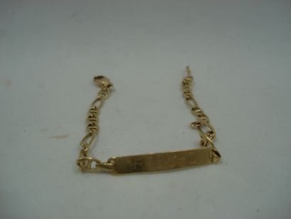 1 Bracelet Or 18kt 3,07 g 