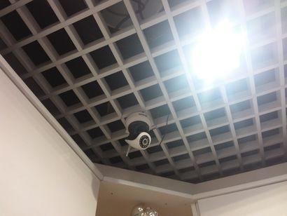 écran e surveillance
caméra